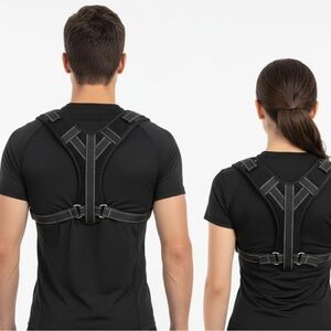 Black Posture Corrector Brace